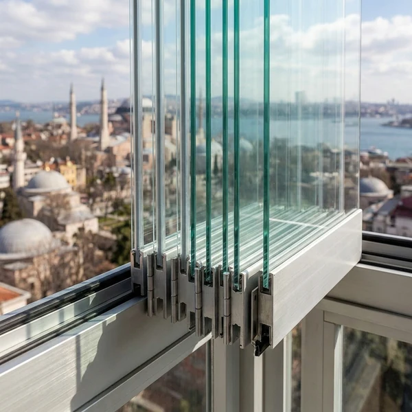 Cam balkon montajından bir kare — Instagram